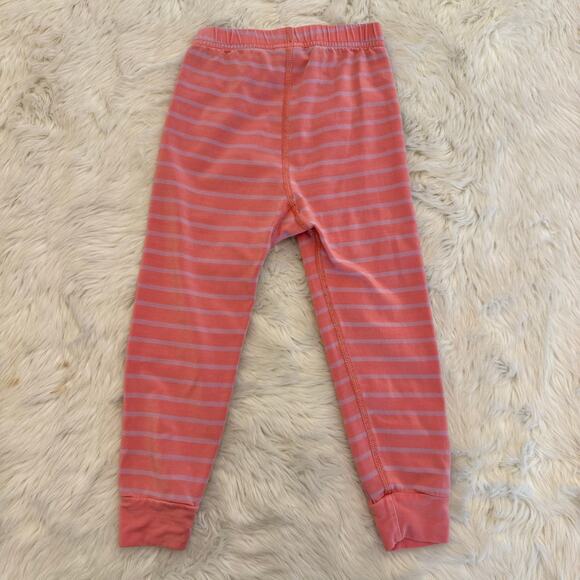 Hanna Andersson Striped Pattern Kids Sleepwear Pajama Set 3T - Picture 5 of 10